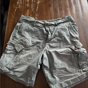 American Eagle Outfitters Gray Cargo Shorts